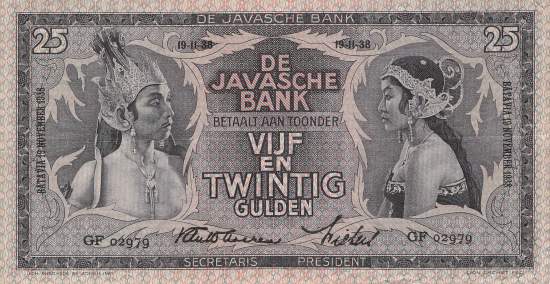 25 Gulden 1938
